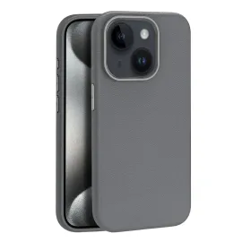 Joko Iphone 15 Kılıf Wonder Deri Magsafe Kapak - Titan Gri