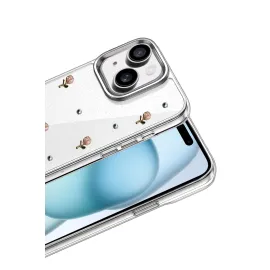 Newface Apple Iphone 15 Plus Fiyonk Desenli Kapak - Desen 6