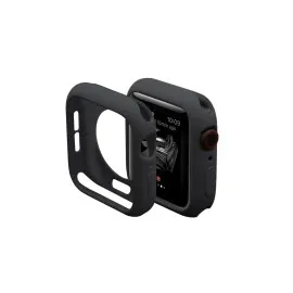 Newface Apple Watch 44Mm Silikon Alt Kasa - Siyah