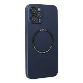 Newface Iphone 12 Pro Kılıf Jack Magneticsafe Lens Silikon - Lacivert