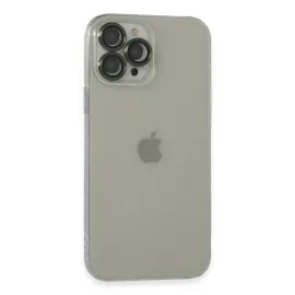Newface Iphone 13 Pro Max Kılıf Luko Lens Silikon - Yeşil