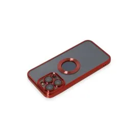 Newface Iphone 14 Pro Max Kılıf Slot Silikon - Kırmızı