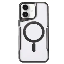 Newface Iphone 16 Kılıf Boyi Magsafe Silikon Kapak - Siyah