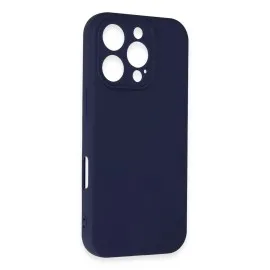 Newface Iphone 16 Pro Kılıf First Silikon - Lacivert