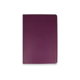 Newface Lenovo M10 X505F Kılıf 360 Tablet Deri Kılıf - Mürdüm