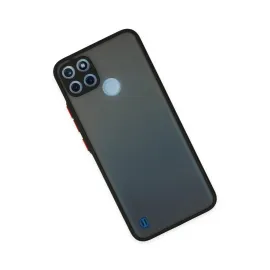 Newface Realme C21Y Kılıf Montreal Silikon Kapak - Siyah