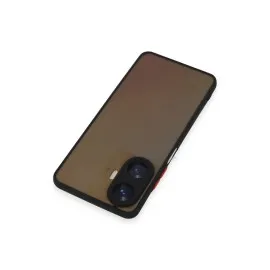 Newface Realme C55 Kılıf Montreal Silikon Kapak - Siyah