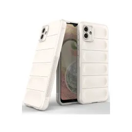 Newface Samsung Galaxy A04 Kılıf Optimum Silikon - Krem