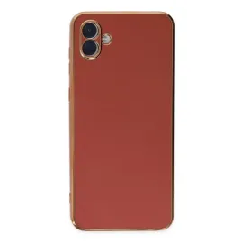 Newface Samsung Galaxy A04 Kılıf Volet Silikon - Kırmızı