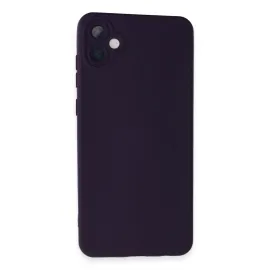Newface Samsung Galaxy A05 Kılıf Nano Içi Kadife Silikon - Mor