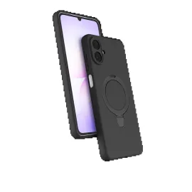 Newface Samsung Galaxy A07 4G Regal Magsafe Standlı Kapak - Siyah