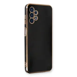 Newface Samsung Galaxy A13 4G Kılıf Volet Silikon - Siyah