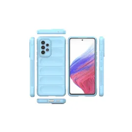 Newface Samsung Galaxy A53 5G Kılıf Optimum Silikon - Sky Blue