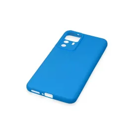 Newface Xiaomi Mi 12T Pro Kılıf Nano Içi Kadife Silikon - Mavi