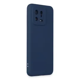 Newface Xiaomi Mi 13 Kılıf Nano Içi Kadife Silikon - Lacivert