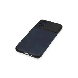 Newface Xiaomi Poco M5 Kılıf Loop Deri Silikon - Lacivert