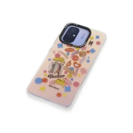 Newface Xiaomi Redmi 12C Kılıf Estoril Desenli Kapak - Estoril - 16