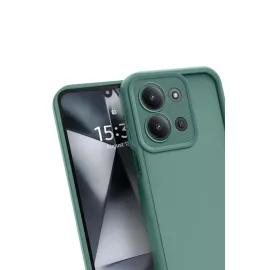 Newface Xiaomi Redmi 15C 4G Viera Silikon - Koyu Yeşil