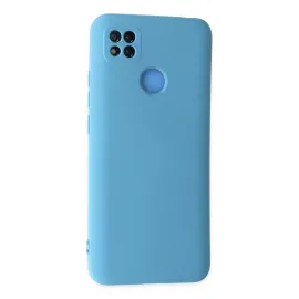 Newface Xiaomi Redmi 9C Kılıf Nano Içi Kadife Silikon - Mavi