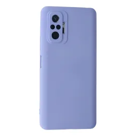 Newface Xiaomi Redmi Note 10 Pro Kılıf Nano Içi Kadife Silikon - Lila