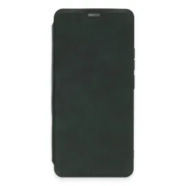 Newface Xiaomi Redmi Note 13 4G Kılıf Flip Cover - Koyu Yeşil