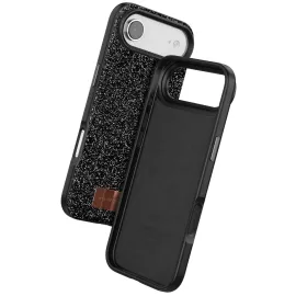 Onegif Apple Iphone 17 Air Bright Simli Kapak - Siyah