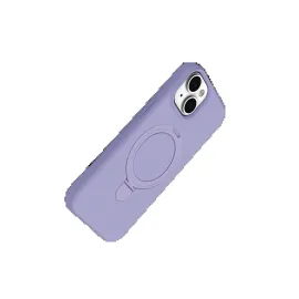 Newface Apple Iphone 15 Plus Regal Magsafe Standlı Kapak - Lila