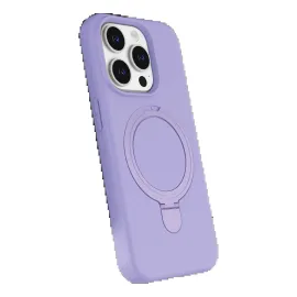 Newface Apple Iphone 15 Pro Max Regal Magsafe Standlı Kapak - Lila