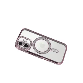 Newface Apple Iphone 17 Joke Simli Magneticsafe Kılıf - Pembe