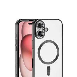 Newface Apple Iphone 17 Kross Magneticsafe Kapak - Siyah