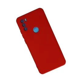 Newface General Mobile Gm 21 Plus Kılıf Nano Içi Kadife Silikon - Kırmızı