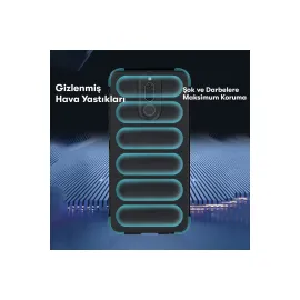 Newface Huawei Mate 10 Lite Kılıf Optimum Silikon - Siyah