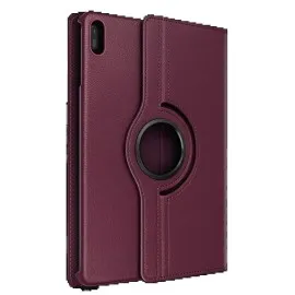 Newface Huawei Matepad 11 10.9 360 Tablet Deri Kılıf - Mürdüm