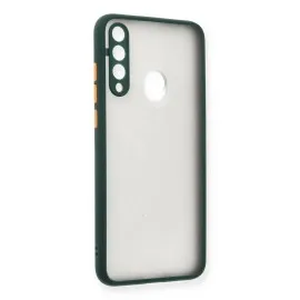Newface Huawei Y6P Kılıf Montreal Silikon Kapak - Yeşil