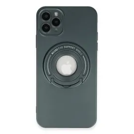 Newface Iphone 12 Pro Kılıf Lukka Magneticsafe Kapak - Koyu Yeşil