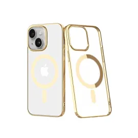 Newface Iphone 14 Plus Kılıf Element Magneticsafe Sert Kapak - Gold