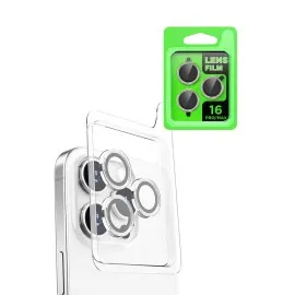 Newface Iphone 16 Pro Raze Metal Kamera Lens - Beyaz