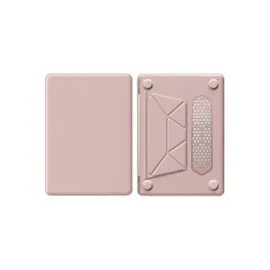 Newface Macbook Air 15 2024 Macbook Deri Kapak - Pembe