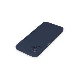Newface Realme C35 Kılıf Nano Içi Kadife Silikon - Lacivert