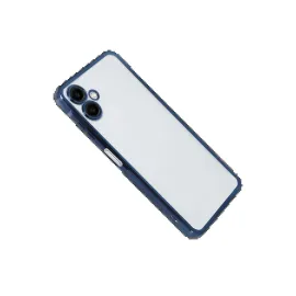 Newface Samsung Galaxy A07 4G Razer Lensli Silikon - Lacivert