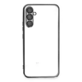 Newface Samsung Galaxy A54 5G Kılıf Razer Lensli Silikon - Siyah