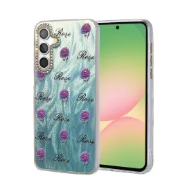 Newface Samsung Galaxy A56 Kılıf Blade Aynalı Desenli Kapak - Desen 9