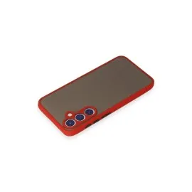 Newface Samsung Galaxy S23 Kılıf Montreal Silikon Kapak - Kırmızı