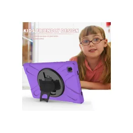 Newface Samsung Galaxy T220 Tab A7 Lite 8.7 Kılıf Amazing Tablet Kapak - Mor