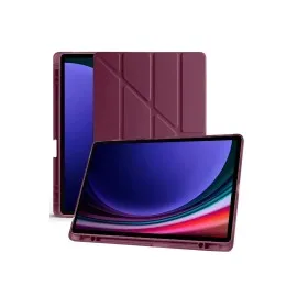 Newface Samsung Galaxy X610 Tab S9 Fe Plus 12.4 Kılıf Kalemlikli Mars Tablet Kılıfı - Mor
