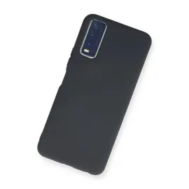 Newface Vivo Y11S Kılıf Nano Içi Kadife Silikon - Lacivert