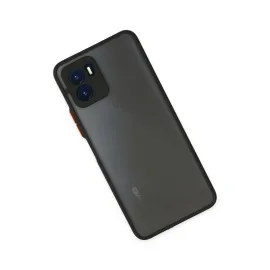 Newface Vivo Y15S Kılıf Montreal Silikon Kapak - Siyah