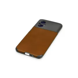 Newface Xiaomi Poco M5 Kılıf Loop Deri Silikon - Kahverengi