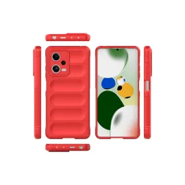 Newface Xiaomi Poco X5 5G Kılıf Optimum Silikon - Kırmızı