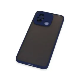 Newface Xiaomi Redmi 12C Kılıf Montreal Silikon Kapak - Lacivert